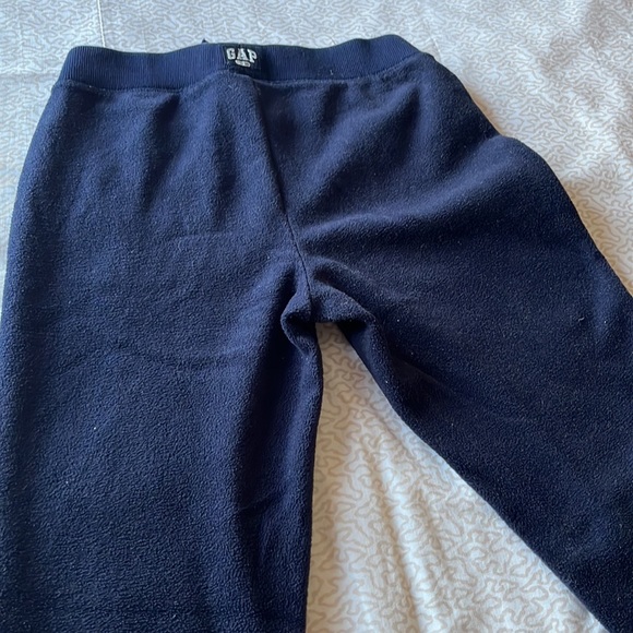 Gap girls navy fleece leggings in size xl 12 - Picture 5 of 8
